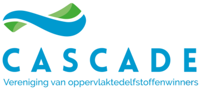 Logo Cascade, Vereniging van Oppervlaktedelfstoffenwinners